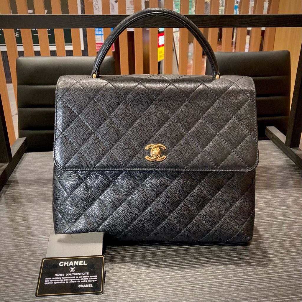 CHANEL マトラッセ　ケリー型　　　　　　　　　ハンドバック　完美品❗️