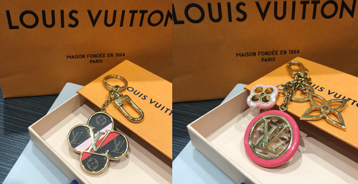 姶良市からお越しのお客様より【LOUIS VUITTON バッグチャーム兼キーホルダー2点】お買取りさせていただきました！